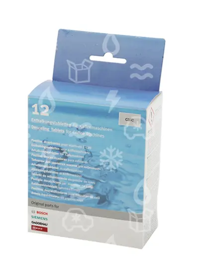 tablety odvápňovací 2v1 pro kávovary BOSCH / SIEMENS, 12 x tableta 36g, TCZ6002